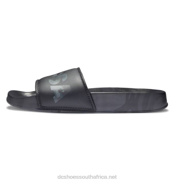 Black/Camo PR2L357 DC Shoes Men's DC Slides