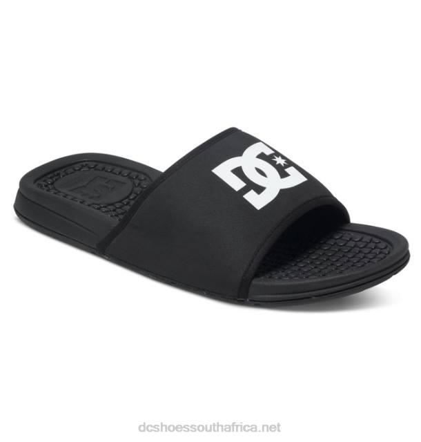 Black PR2L318 DC Shoes Men's Bolsa Slides