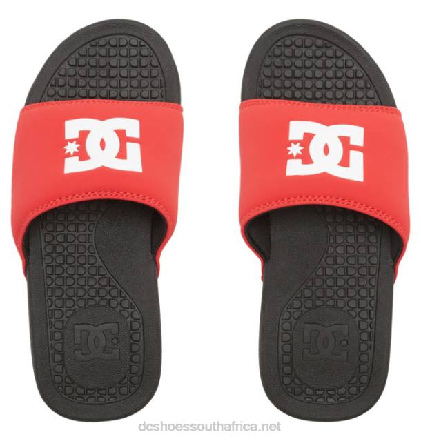 Black/Red PR2L317 DC Shoes Bolsa - Sandals for Men