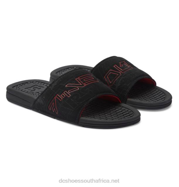 Black/Red PR2L388 DC Shoes Men's Star Wars DC Bolsa Basic Sandal
