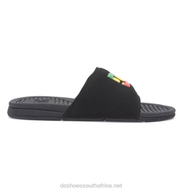 Black/Red PR2L52 DC Shoes Bolsa - Sandals for Men