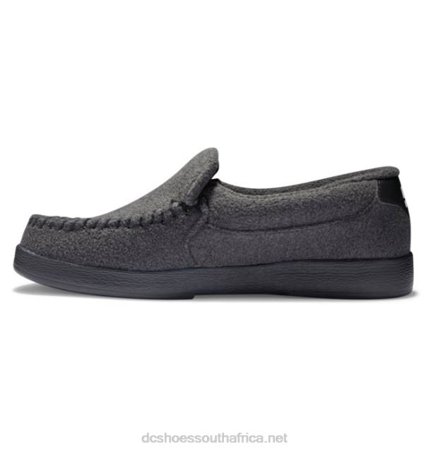 Black/Armor PR2L257 DC Shoes Men's Villain Slip-On Shoes