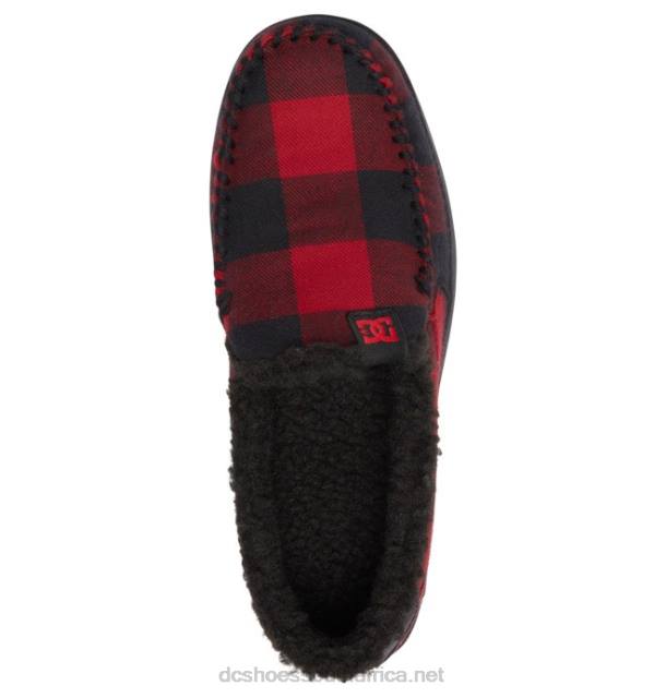 Black Buffalo Plaid PR2L301 DC Shoes Men's Villain Winterized Slip On Shoes