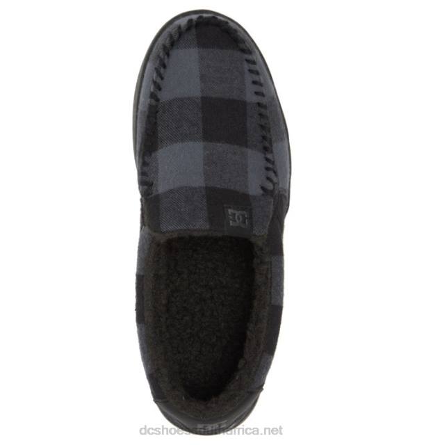 Black/Charcoal PR2L305 DC Shoes Men's Villain Winterized Slip On Shoes