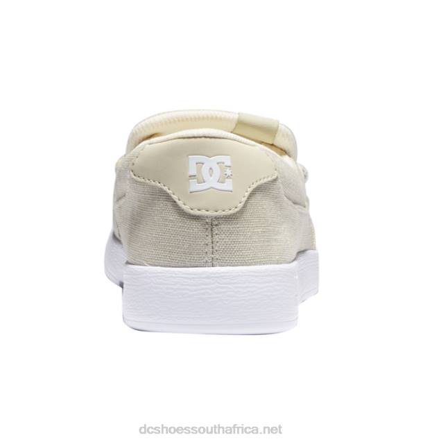 Tan PR2L71 DC Shoes Men's Villain Slip-On Shoes
