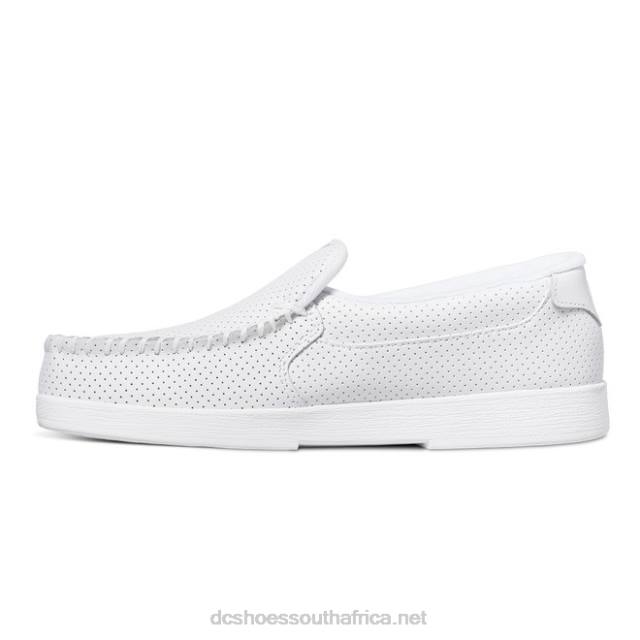 White PR2L255 DC Shoes Villain 2 - Slip-On Shoes for Men
