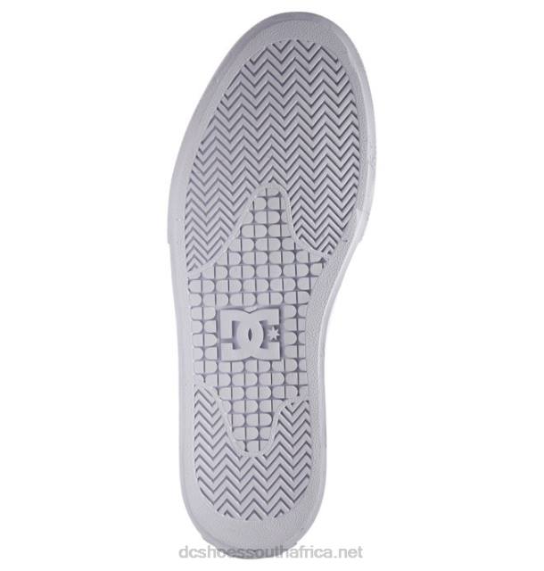 White PR2L349 DC Shoes Men's Manual Slip-On Shoes
