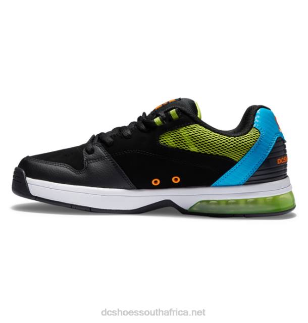 Black/Blue/Green PR2L61 DC Shoes Men's Versatile Shoes