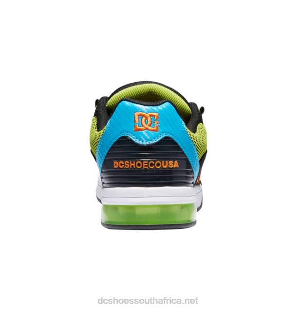 Black/Blue/Green PR2L61 DC Shoes Men's Versatile Shoes