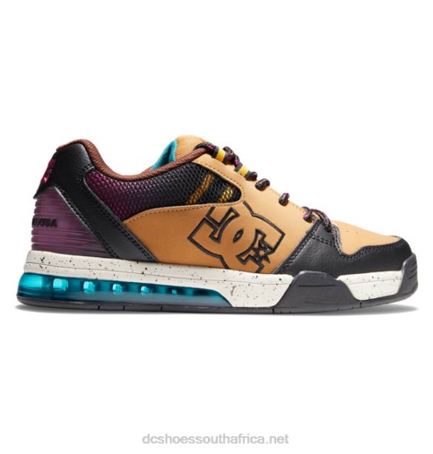 Black/Brown PR2L381 DC Shoes Men's Versatile Shoes