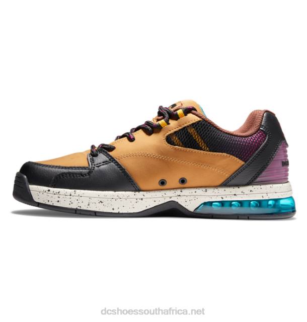 Black/Brown PR2L381 DC Shoes Men's Versatile Shoes