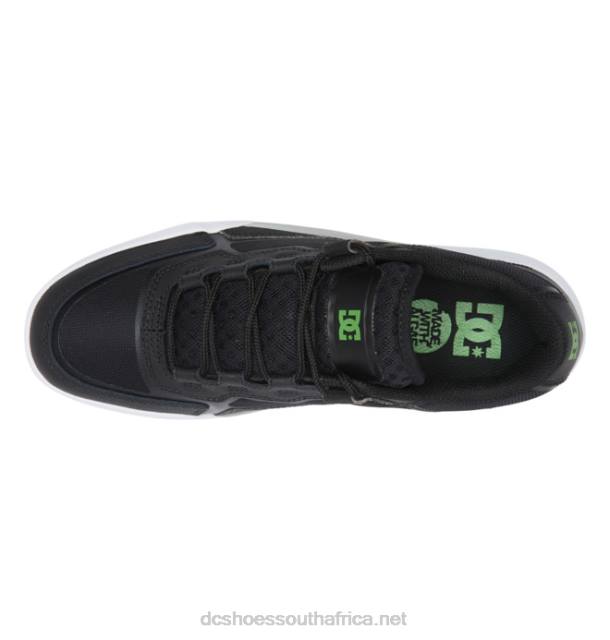 Black/Grey/Green PR2L49 DC Shoes Men's Metric Shoes