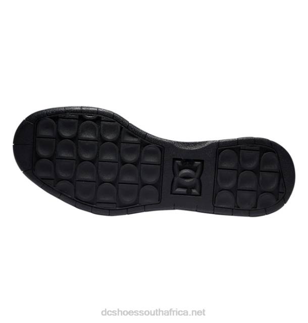 Black/Grey/Yellow PR2L196 DC Shoes Men's Central Shoes