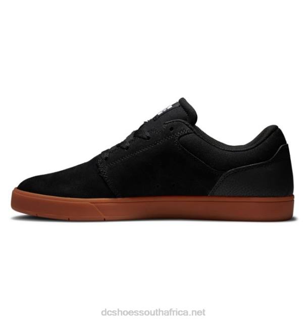 Black/Gum PR2L164 DC Shoes Crisis 2 - Shoes for Men