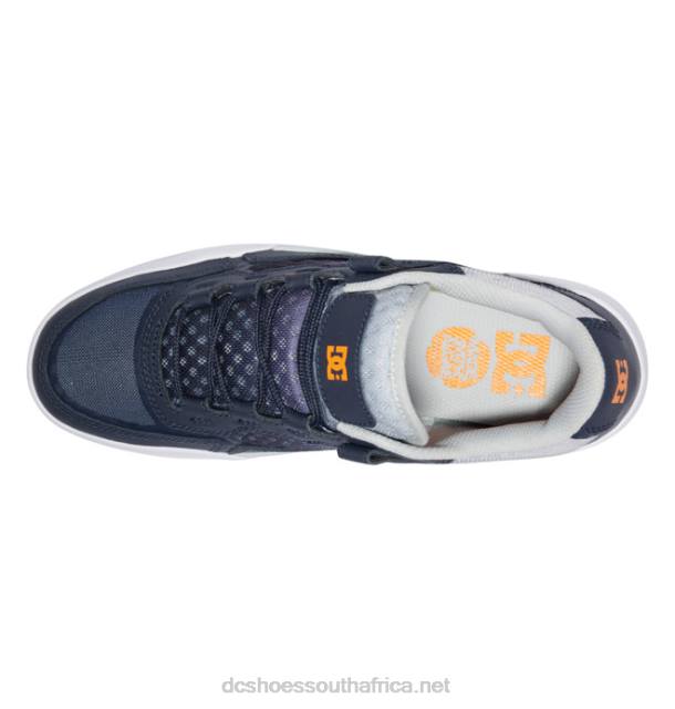 Dc Navy/Orange PR2L346 DC Shoes Men's Metric Shoes