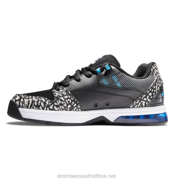 Grey/Black/Blue PR2L380 DC Shoes Men's Versatile Shoes