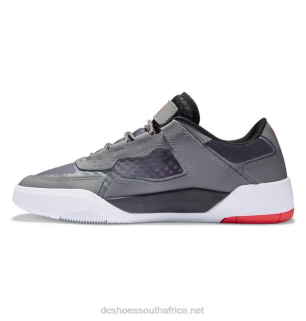 Grey/Black/Red PR2L351 DC Shoes Men's Metric Shoes