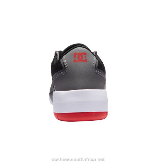 Grey/Black/Red PR2L351 DC Shoes Men's Metric Shoes