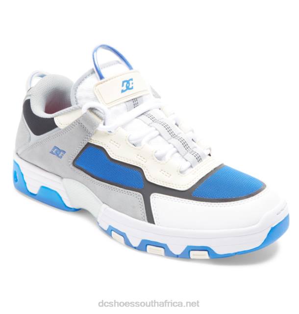 Grey/White/Blue PR2L16 DC Shoes Men's Metric Shanahan Shoes