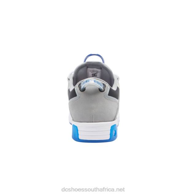 Grey/White/Blue PR2L16 DC Shoes Men's Metric Shanahan Shoes