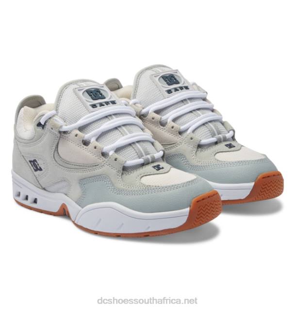 Light Grey PR2L30 DC Shoes Men's Cafe x DC Kalis OG Shoes