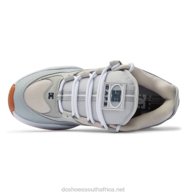 Light Grey PR2L30 DC Shoes Men's Cafe x DC Kalis OG Shoes