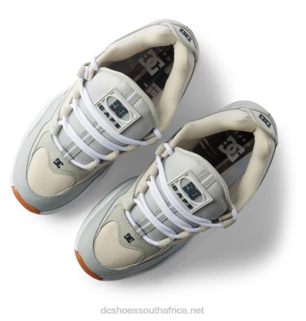 Light Grey PR2L30 DC Shoes Men's Cafe x DC Kalis OG Shoes
