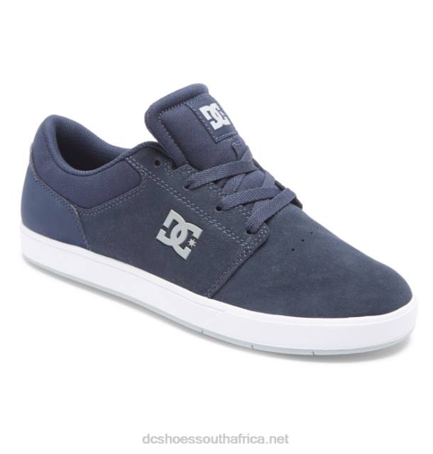 Navy/Grey PR2L199 DC Shoes Crisis 2 - Shoes for Men