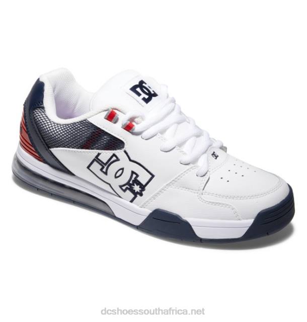 White/Red/Blue PR2L312 DC Shoes Men's Versatile Shoes