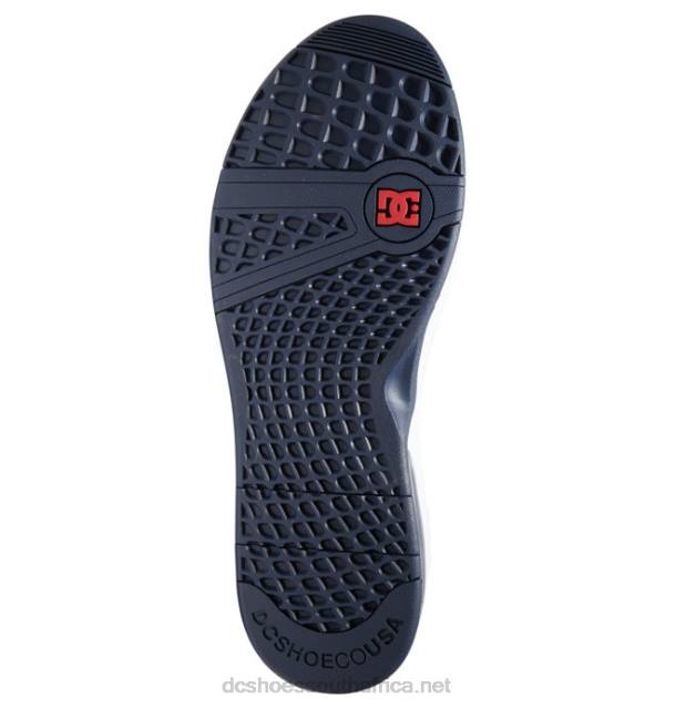 White/Red/Blue PR2L312 DC Shoes Men's Versatile Shoes
