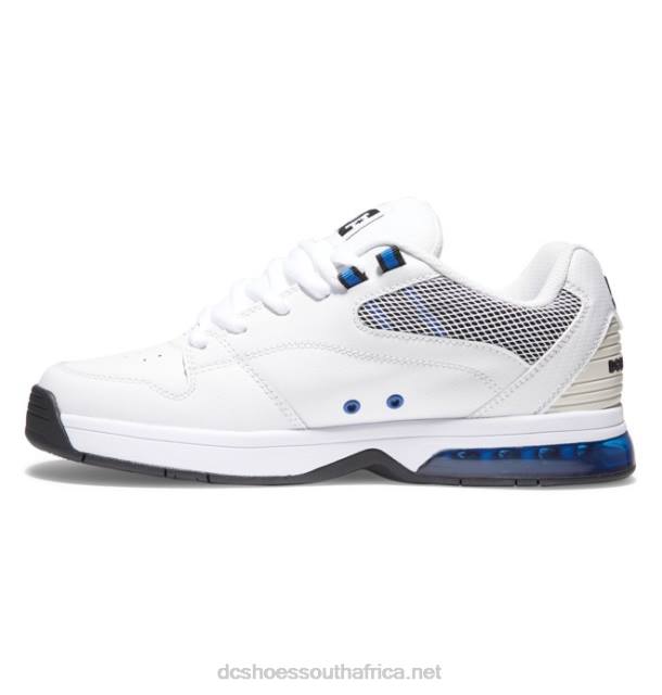 White/Royal PR2L372 DC Shoes Men's Versatile Shoes