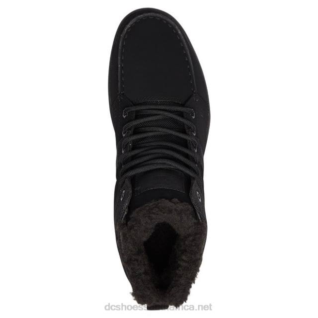 Black/Gum PR2L225 DC Shoes Men's Woodland Winter Boots