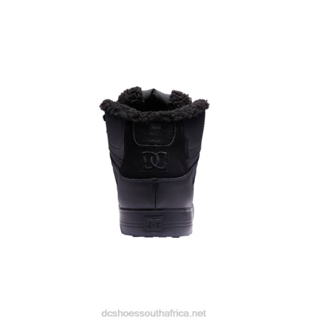 Black PR2L304 DC Shoes Men's Pure High-Top Winter Shoes