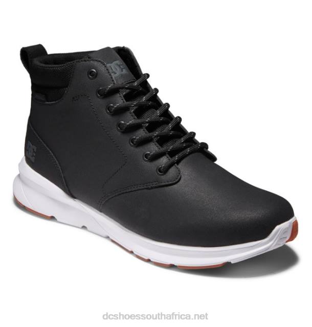 Black/White PR2L222 DC Shoes Men's Mason 2 Water Resistant Shoes