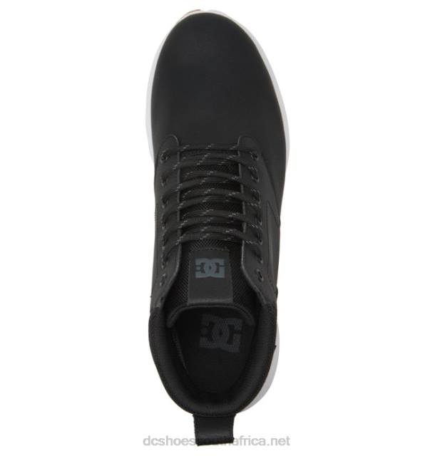 Black/White PR2L222 DC Shoes Men's Mason 2 Water Resistant Shoes