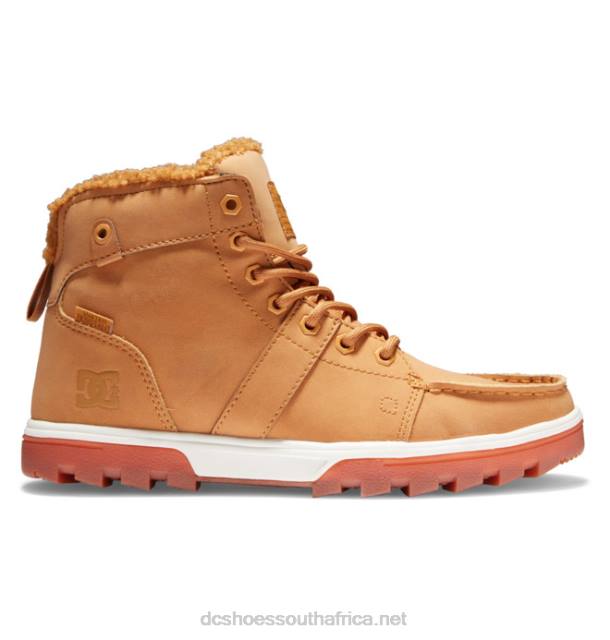 Wheat/Dk Chocolate PR2L227 DC Shoes Men's Woodland Boots Winter Boots