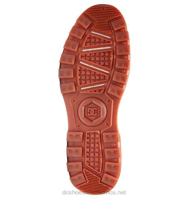 Wheat/Dk Chocolate PR2L227 DC Shoes Men's Woodland Boots Winter Boots