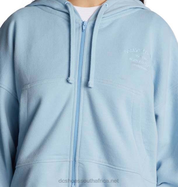 Blue Bell PR2L469 DC Shoes Women's Weekend Zip-Up Hoodie