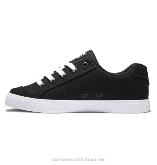 Black/Aqua PR2L456 DC Shoes Women's Chelsea Shoes
