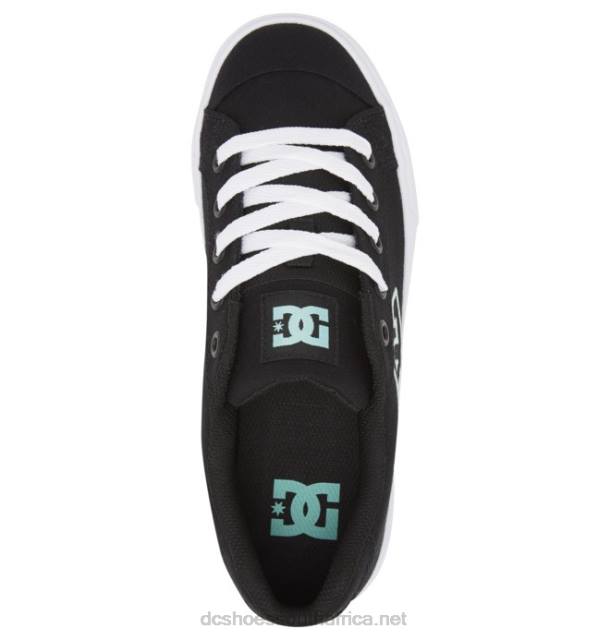 Black/Aqua PR2L456 DC Shoes Women's Chelsea Shoes