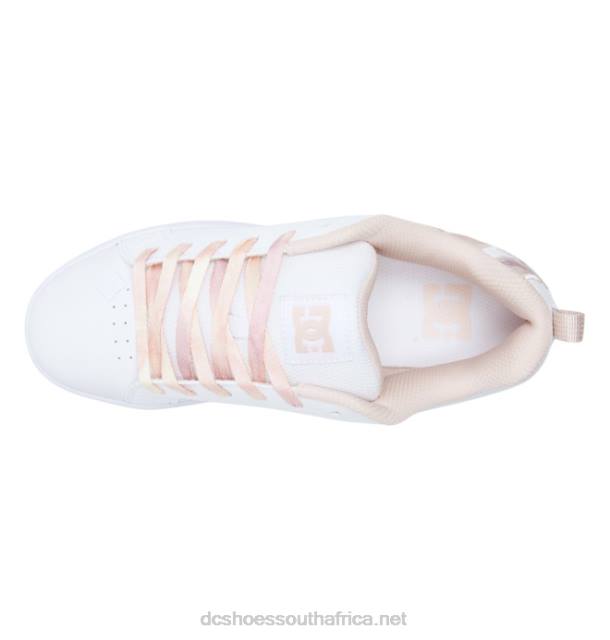 Peach Parfait PR2L451 DC Shoes Women's Court Graffik Shoes