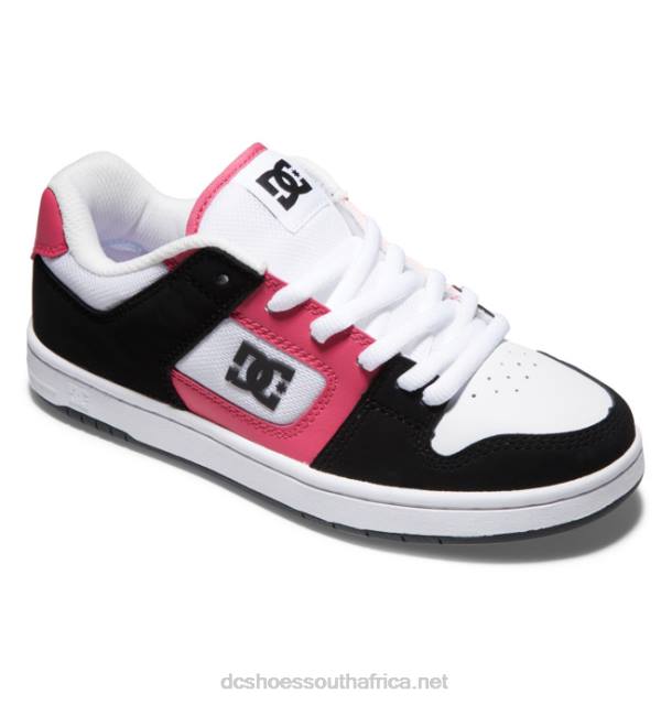 Black/Crazy Pink PR2L466 DC Shoes Women's Manteca 4 Shoes