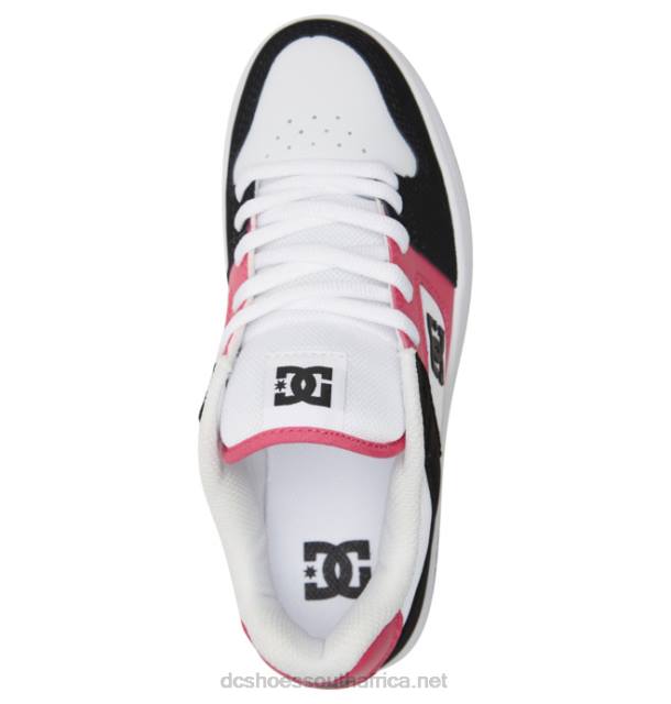 Black/Crazy Pink PR2L466 DC Shoes Women's Manteca 4 Shoes