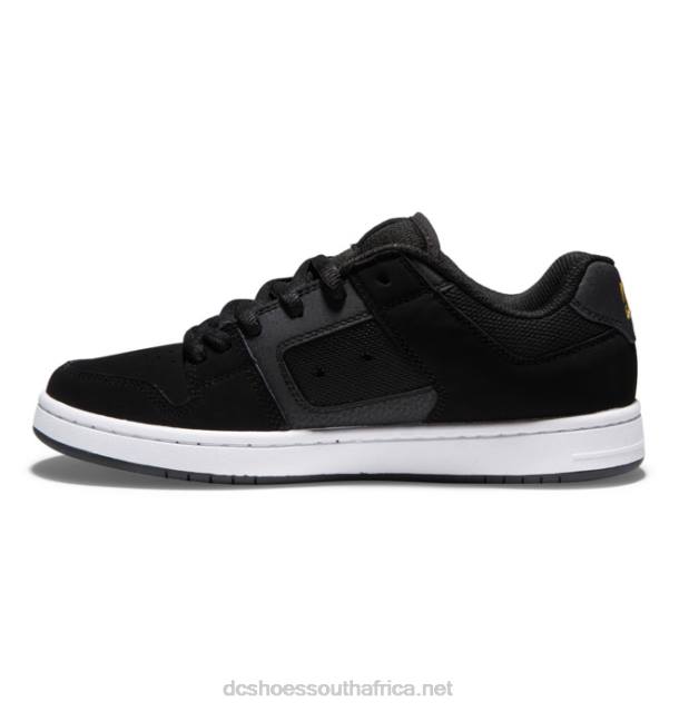Black/Gold PR2L498 DC Shoes Women's Manteca 4 Shoes