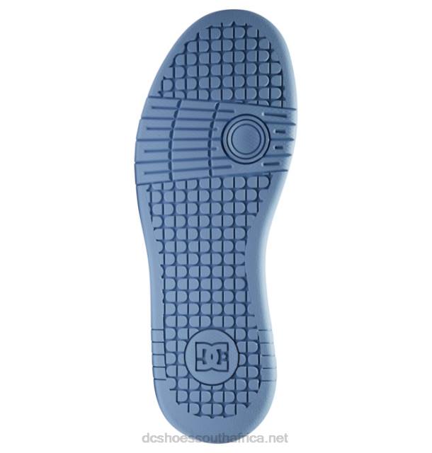 Blue/White/Black PR2L476 DC Shoes Manteca 4 Mid - Mid-Top Shoes for Women