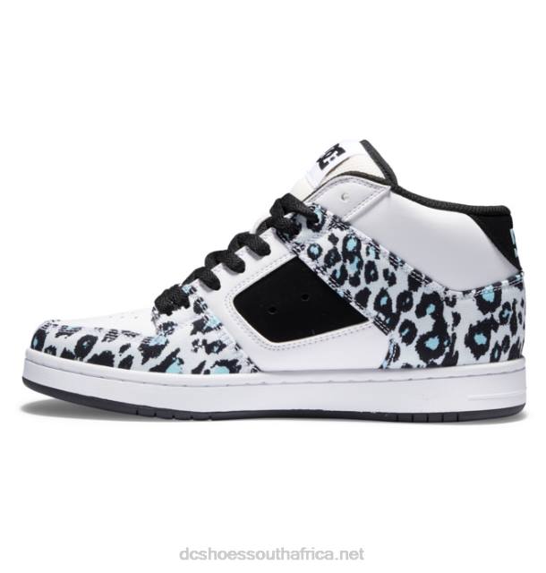 Cheetah Print PR2L468 DC Shoes Manteca 4 Mid - Mid-Top Shoes for Women