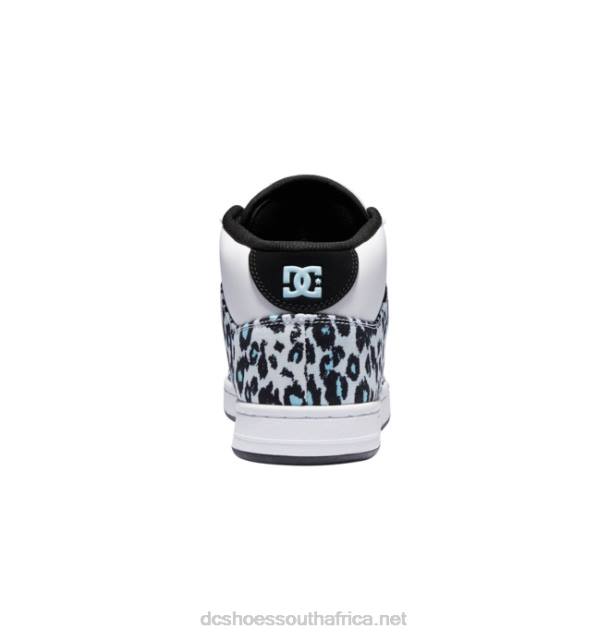 Cheetah Print PR2L468 DC Shoes Manteca 4 Mid - Mid-Top Shoes for Women