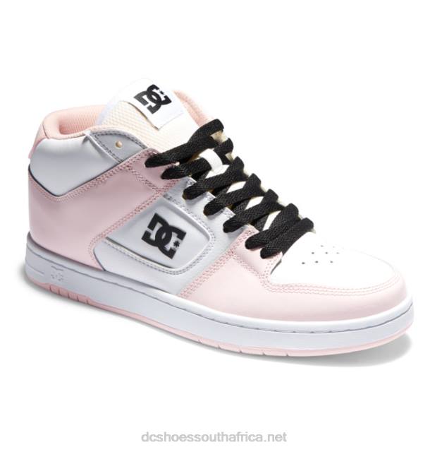Light Pink PR2L475 DC Shoes Manteca 4 Mid - Mid-Top Shoes for Women