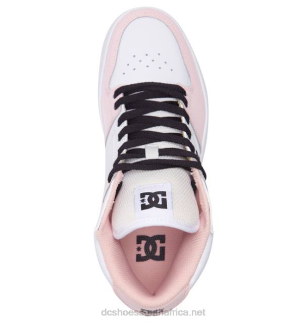 Light Pink PR2L475 DC Shoes Manteca 4 Mid - Mid-Top Shoes for Women