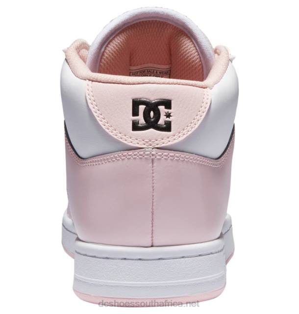 Light Pink PR2L475 DC Shoes Manteca 4 Mid - Mid-Top Shoes for Women